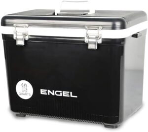 Engel 19qt Leak-Proof, Air Tight, Drybox Cooler and Small Hard Shell Lunchbox for Men and Women