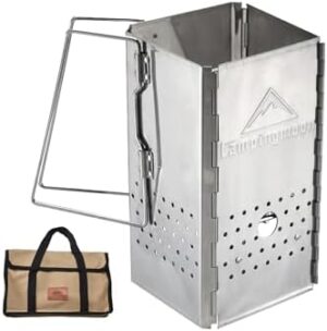 camping moon Portable Charcoal Chimney Starter Stainless Steel MT-18