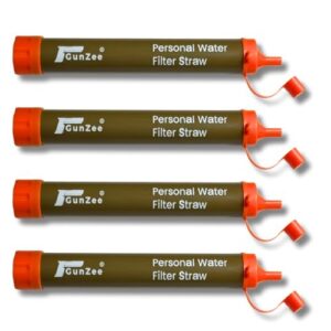 Portable Water Filter Straw for Emergency Survival, Hiking, Camping, Travel, Hunting, Fishing, and Outdoor Adventures